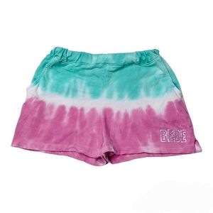 Bebe Sport Multicolored Tye Dye Active Shorts Big Girl's Size Large 14/16